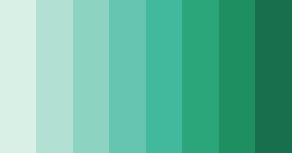 Download evergreen serenity color palette PNG image (landscape)