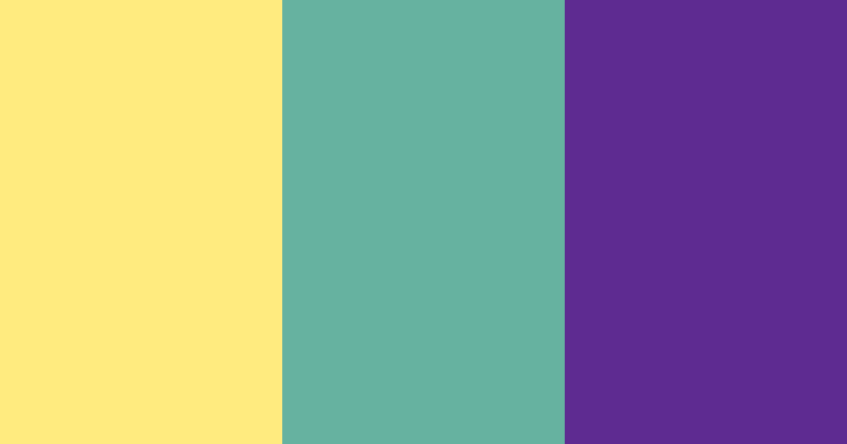 Download royal purple and aqua color palette PNG image (landscape)