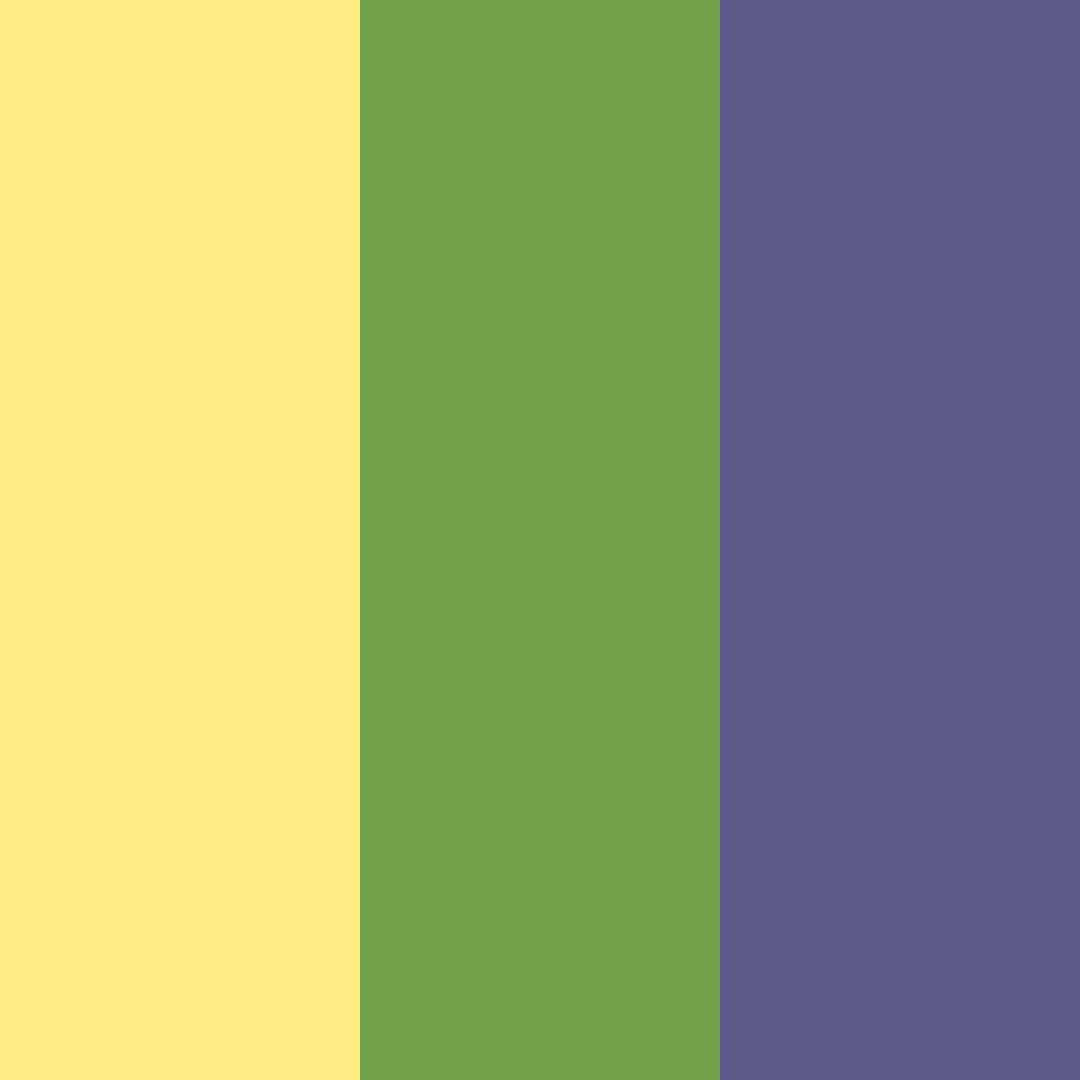 Download regal jungle harmony color palette PNG image (square)