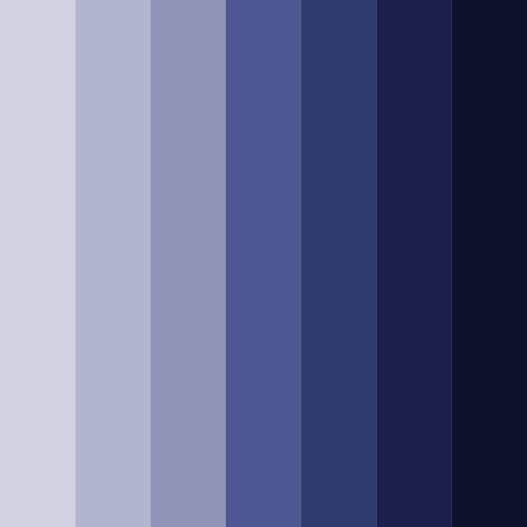 Download midnight echoes color palette PNG image (square)