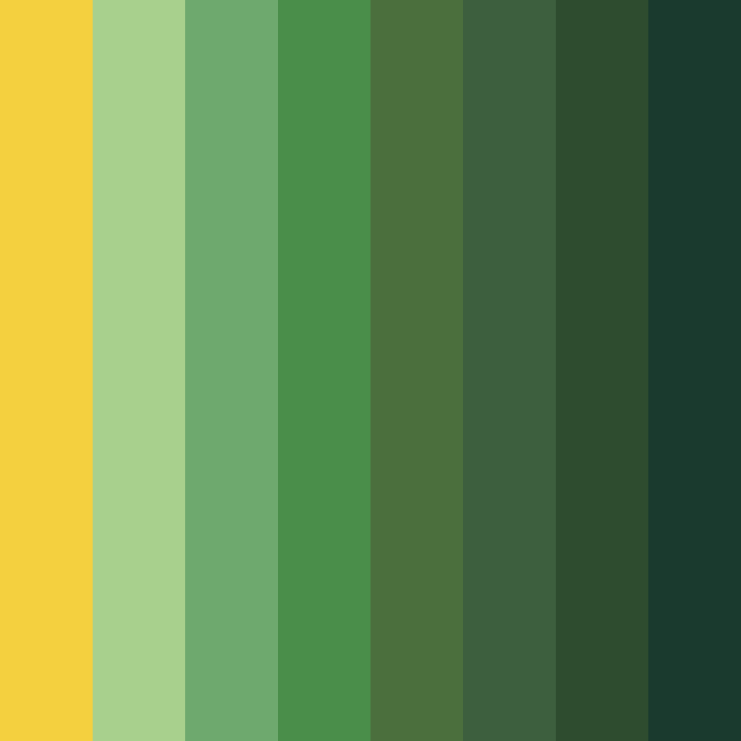Download golden grove color palette PNG image (square)