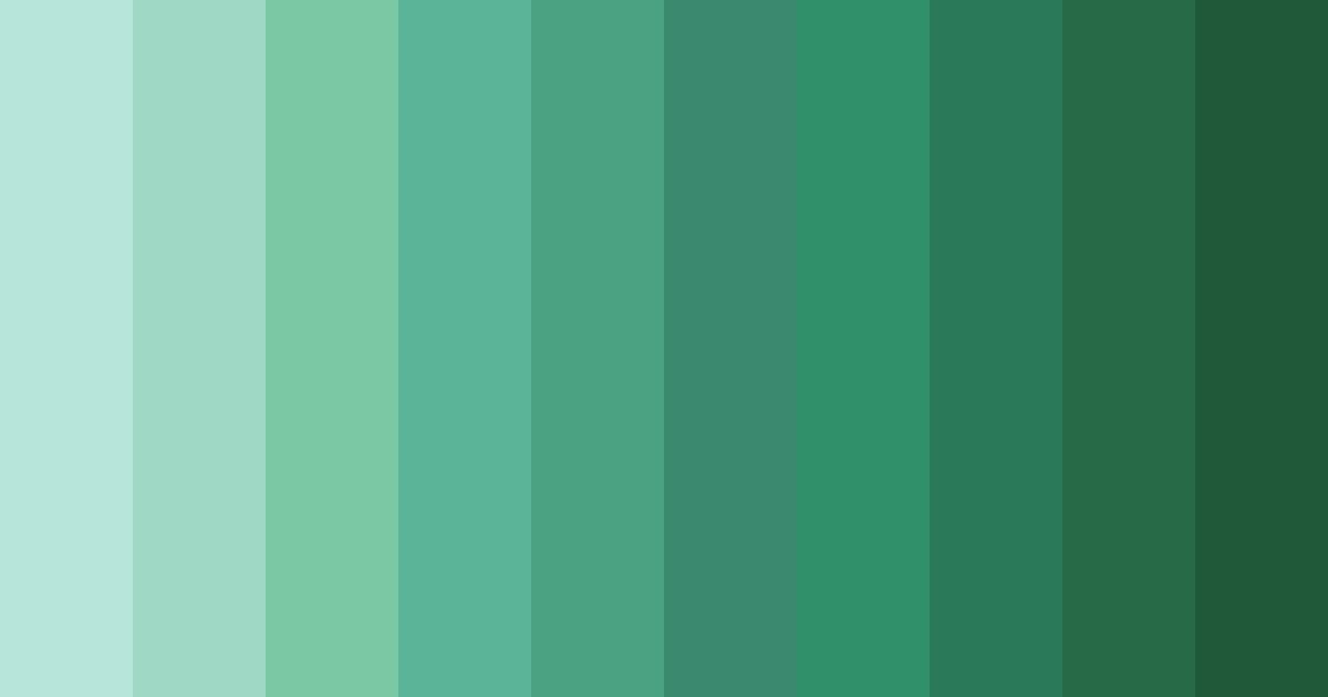 Download tropical serenity color palette PNG image (landscape)