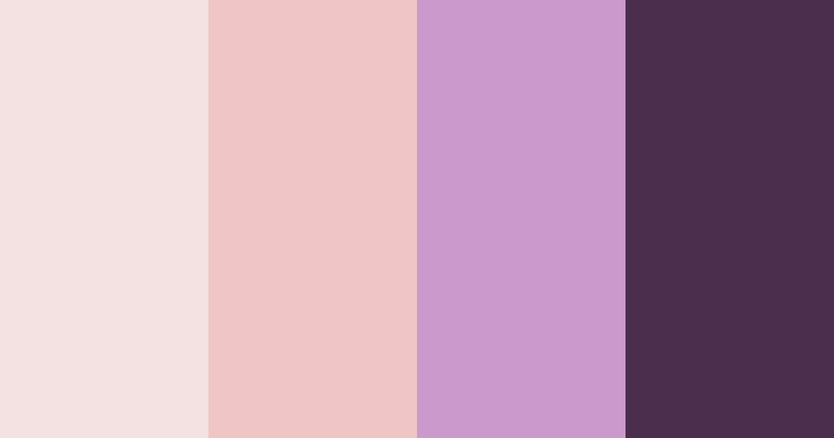 Download sweet midnight blossom color palette PNG image (landscape)