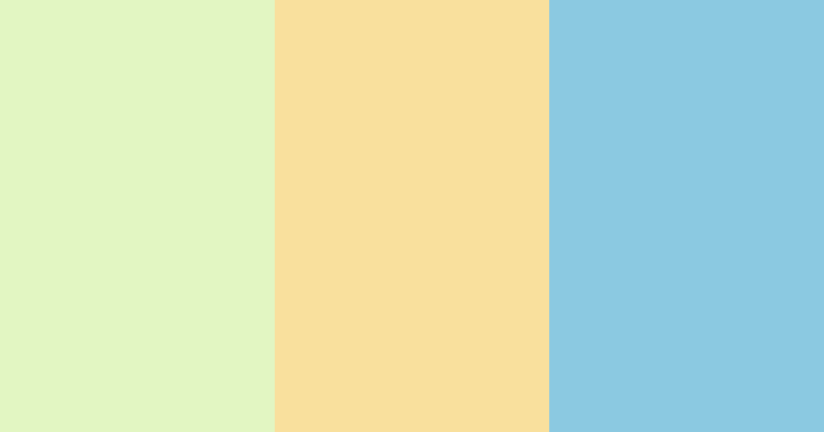 Download shades of green blue gold color palette PNG image (landscape)