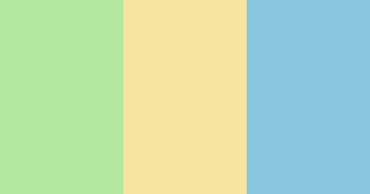 Download cool green gold blue color palette PNG image (landscape)