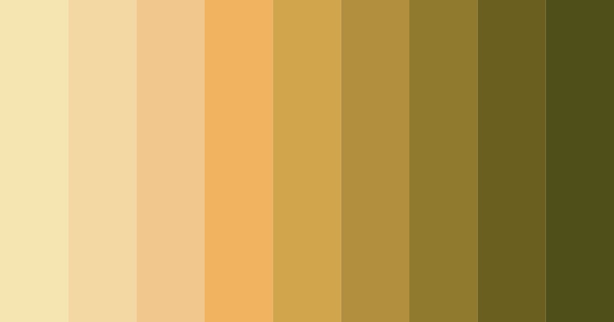 Download brown tones color palette PNG image (landscape)