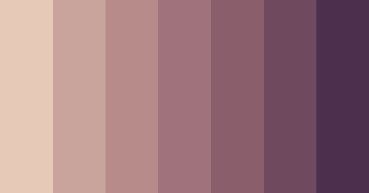Download muted pink color palette PNG image (landscape)