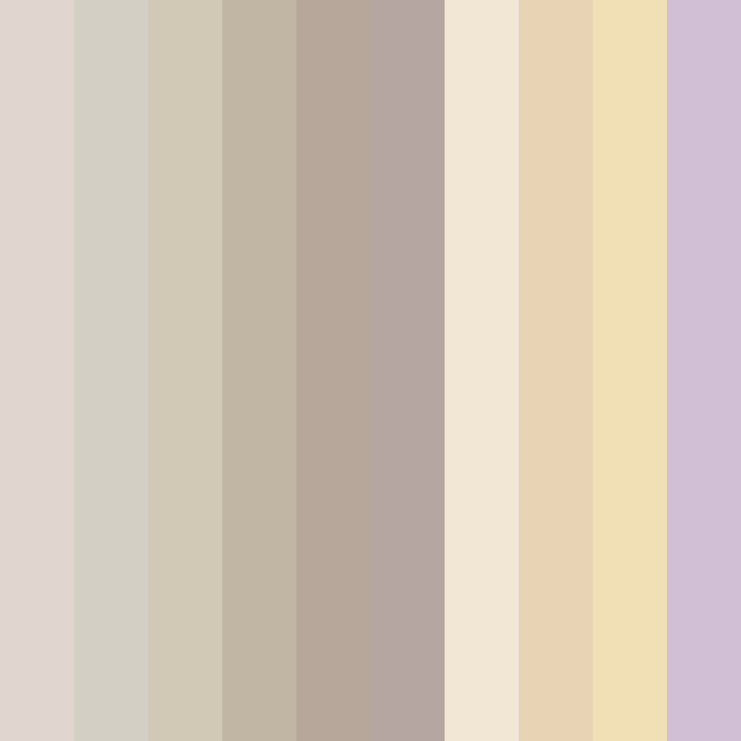 Download muted mauve color palette PNG image (square)