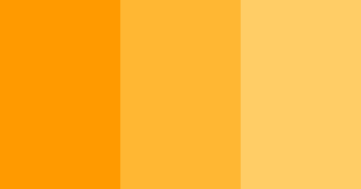 Download orange sunrise color palette PNG image (landscape)