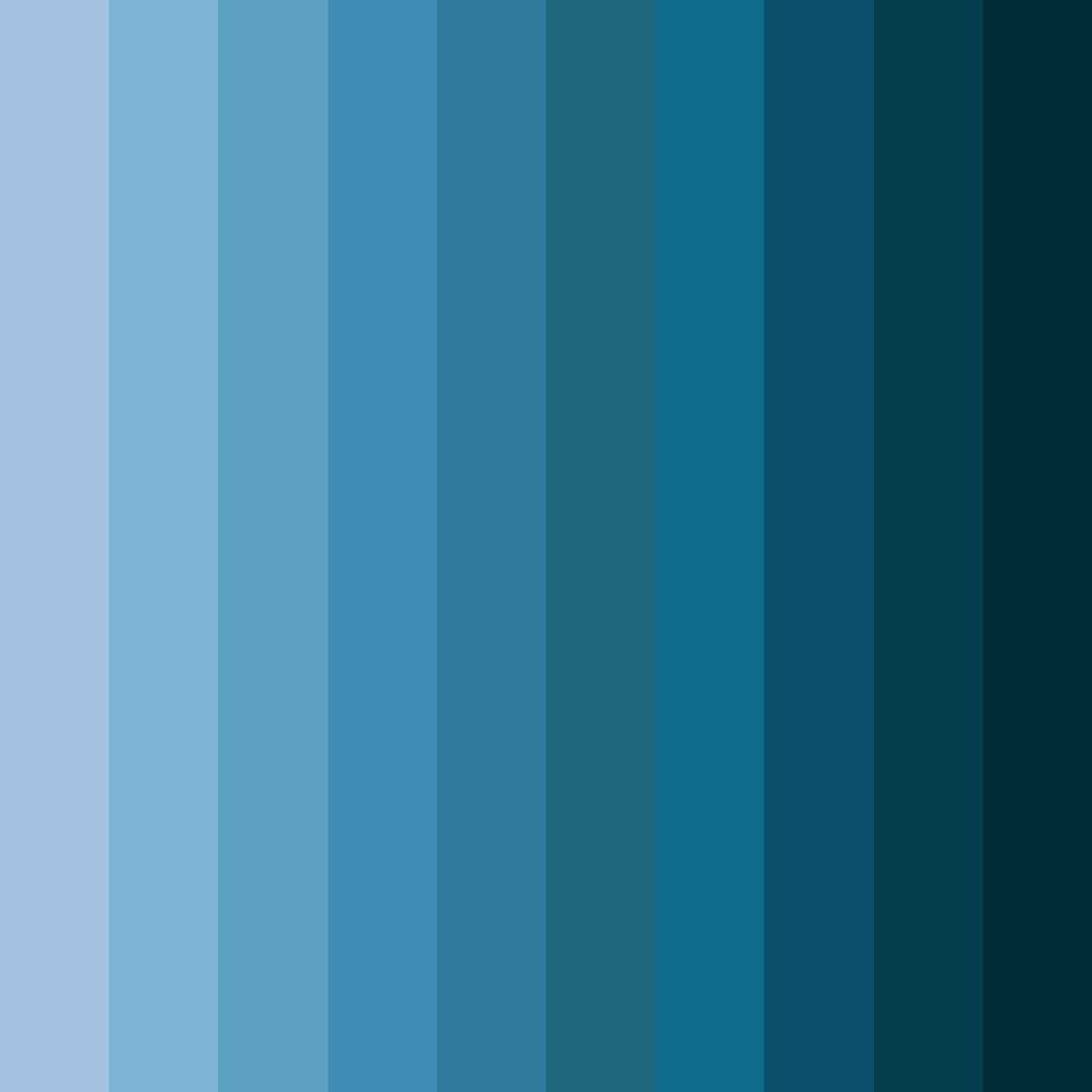 Download vibrant ocean serenade color palette PNG image (square)