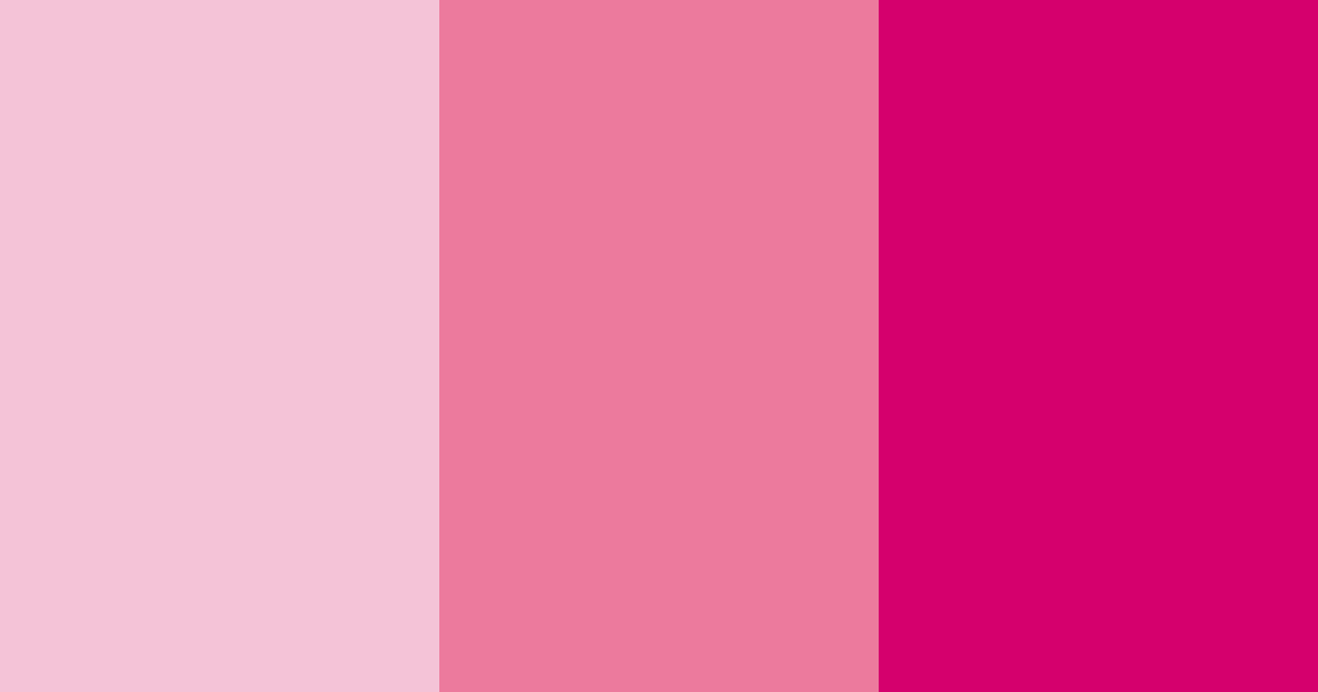 Download blushing blossoms color palette PNG image (landscape)