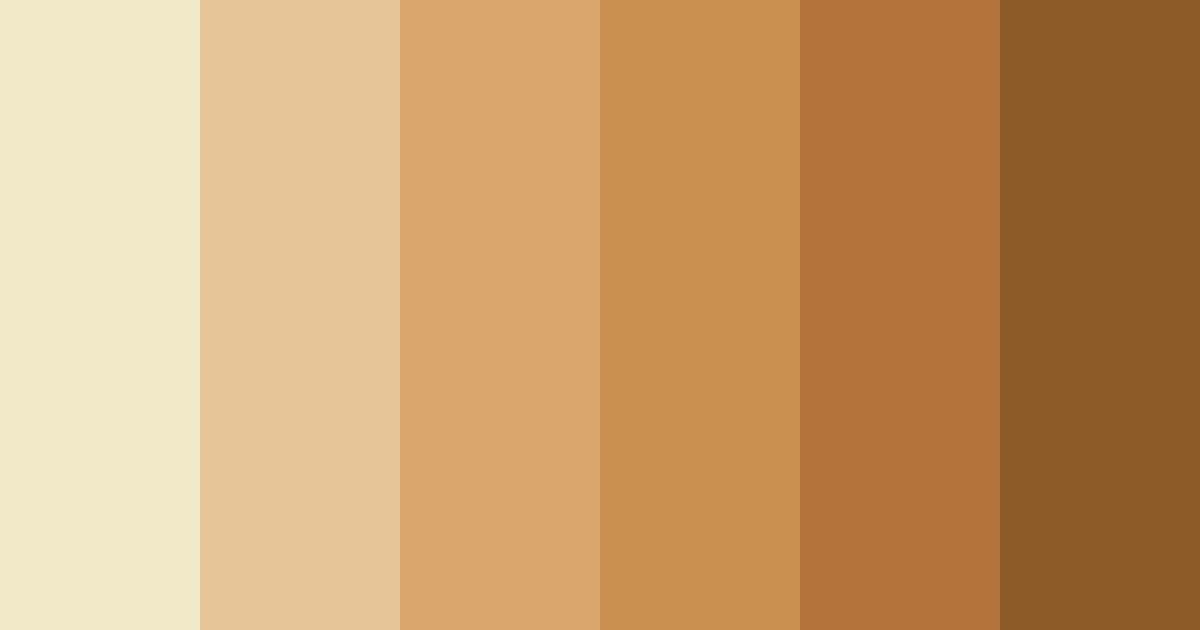 Download earthy brown color palette PNG image (landscape)