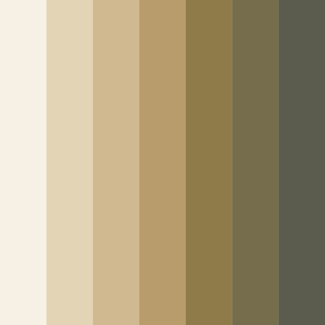 Download vintage whisper color palette PNG image (square)