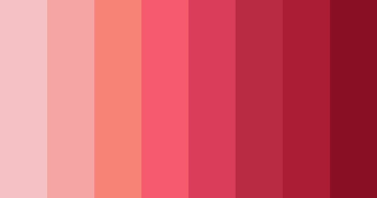 Download rosy reverie color palette PNG image (landscape)