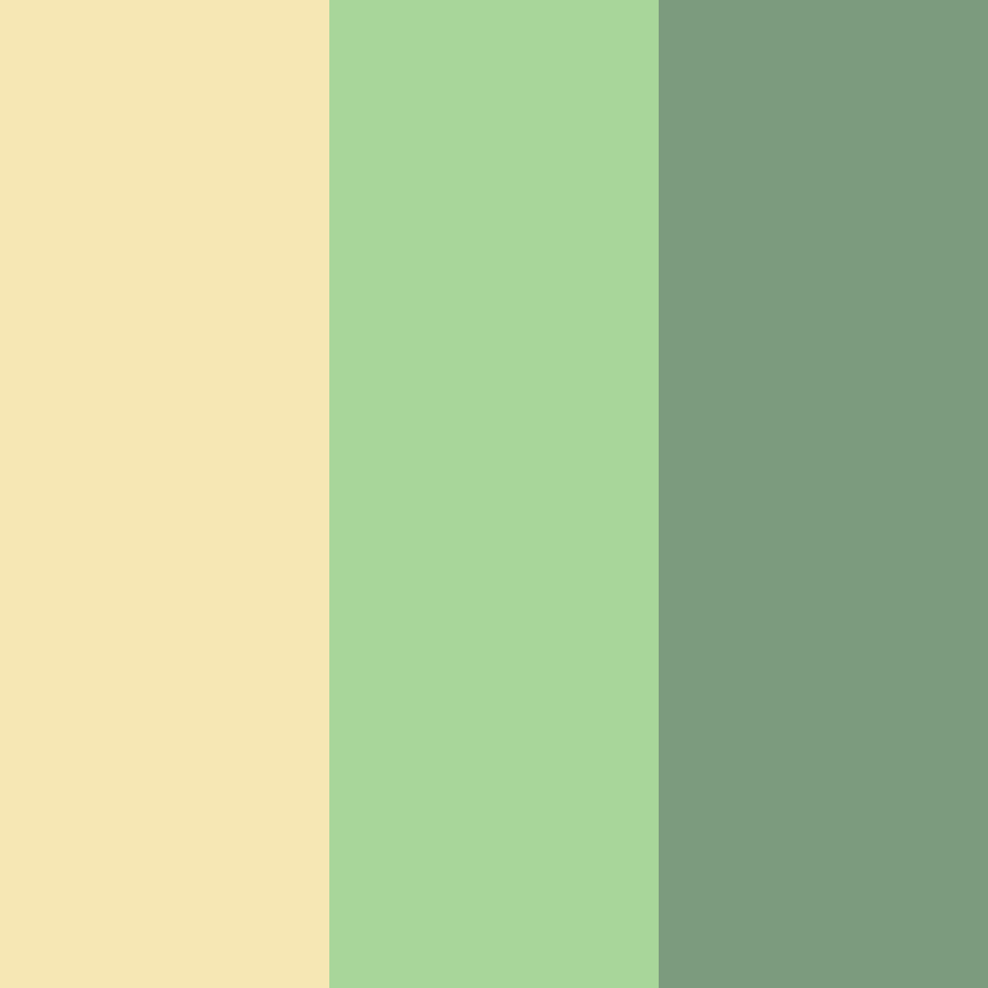 Download golden meadow mist color palette PNG image (square)