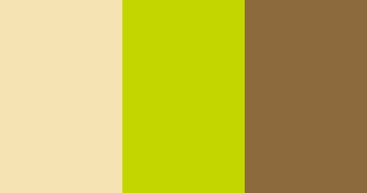 Download warm gold and lime green color palette PNG image (landscape)