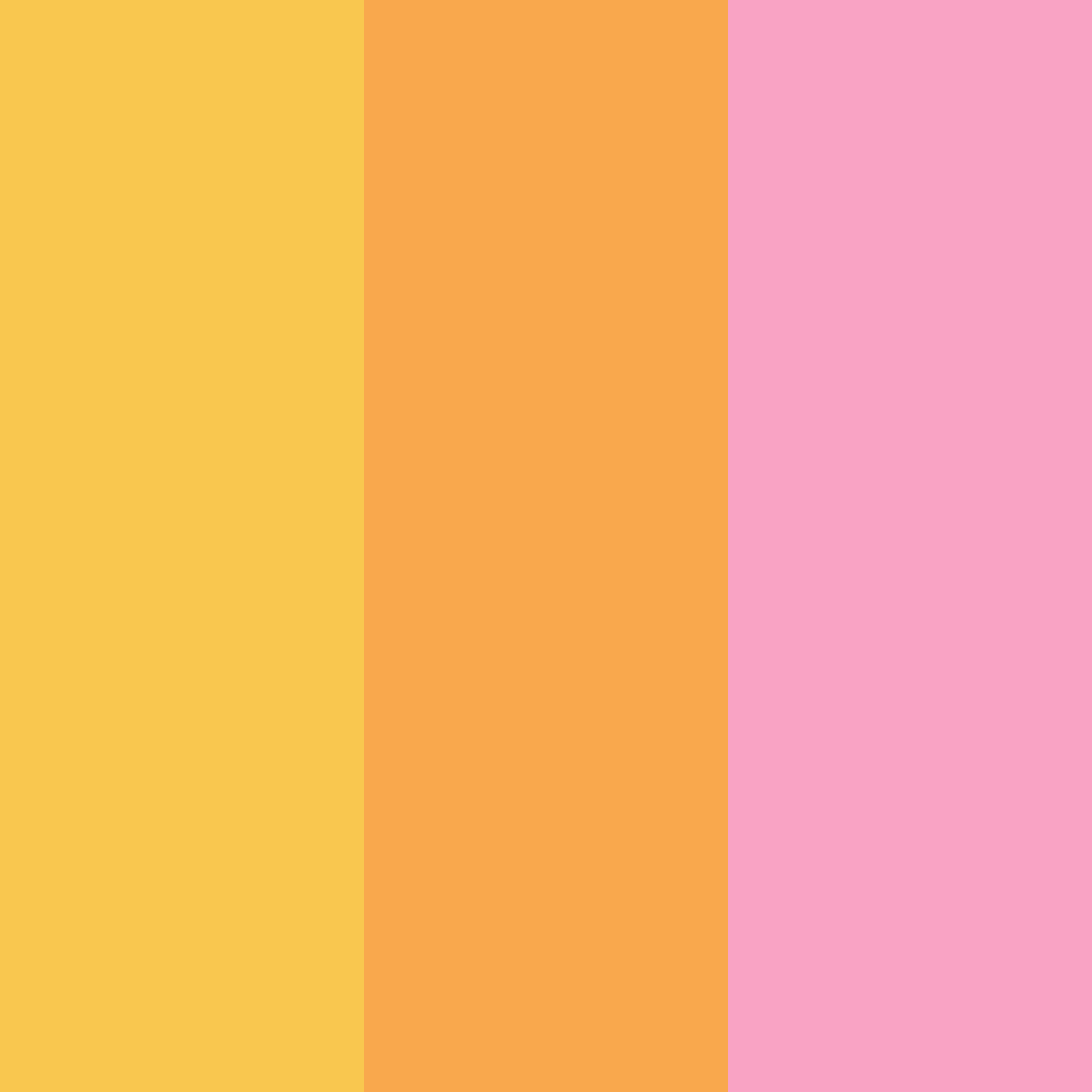 Download retro yellow color palette PNG image (square)