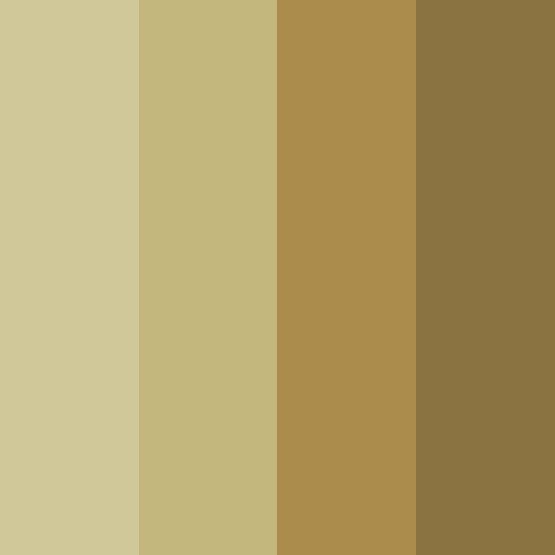 Download muted gold color palette PNG image (square)
