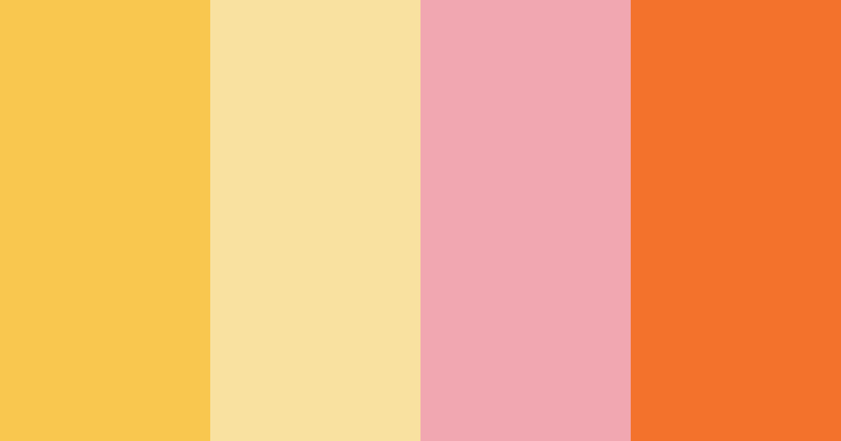 Download citrus burst color palette PNG image (landscape)