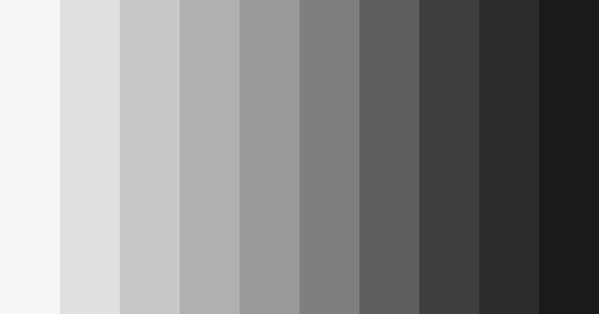 Download shades of tranquil grey color palette PNG image (landscape)