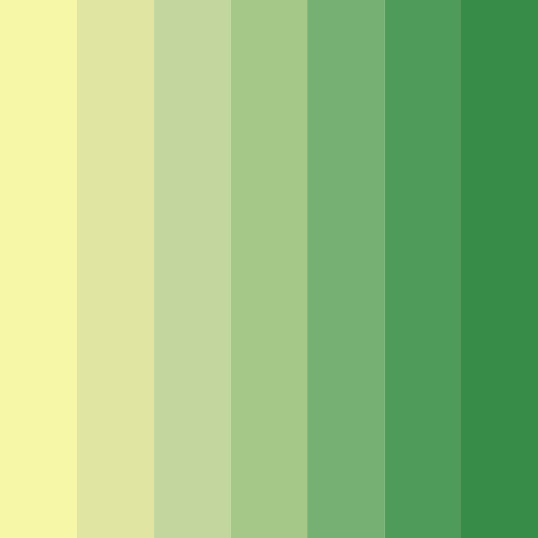 Download lush meadow harmony color palette PNG image (square)
