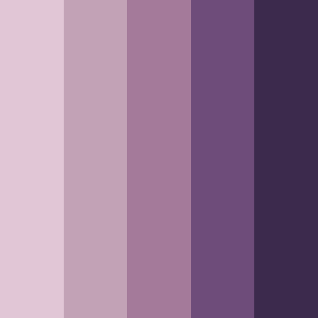 Download dusty purple color palette PNG image (square)