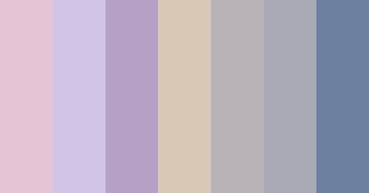 Download whispers of twilight color palette PNG image (landscape)