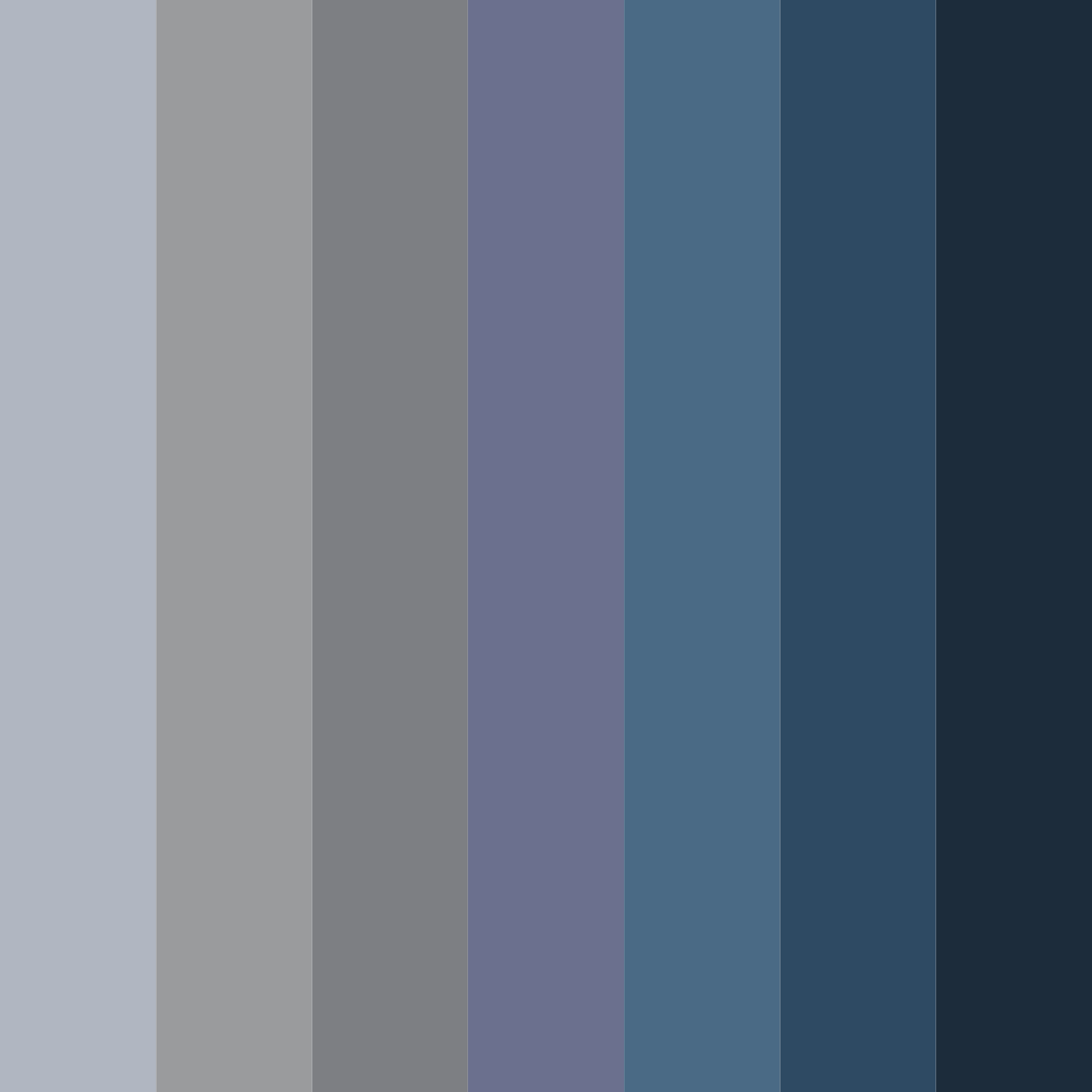 Download urban twilight color palette PNG image (square)