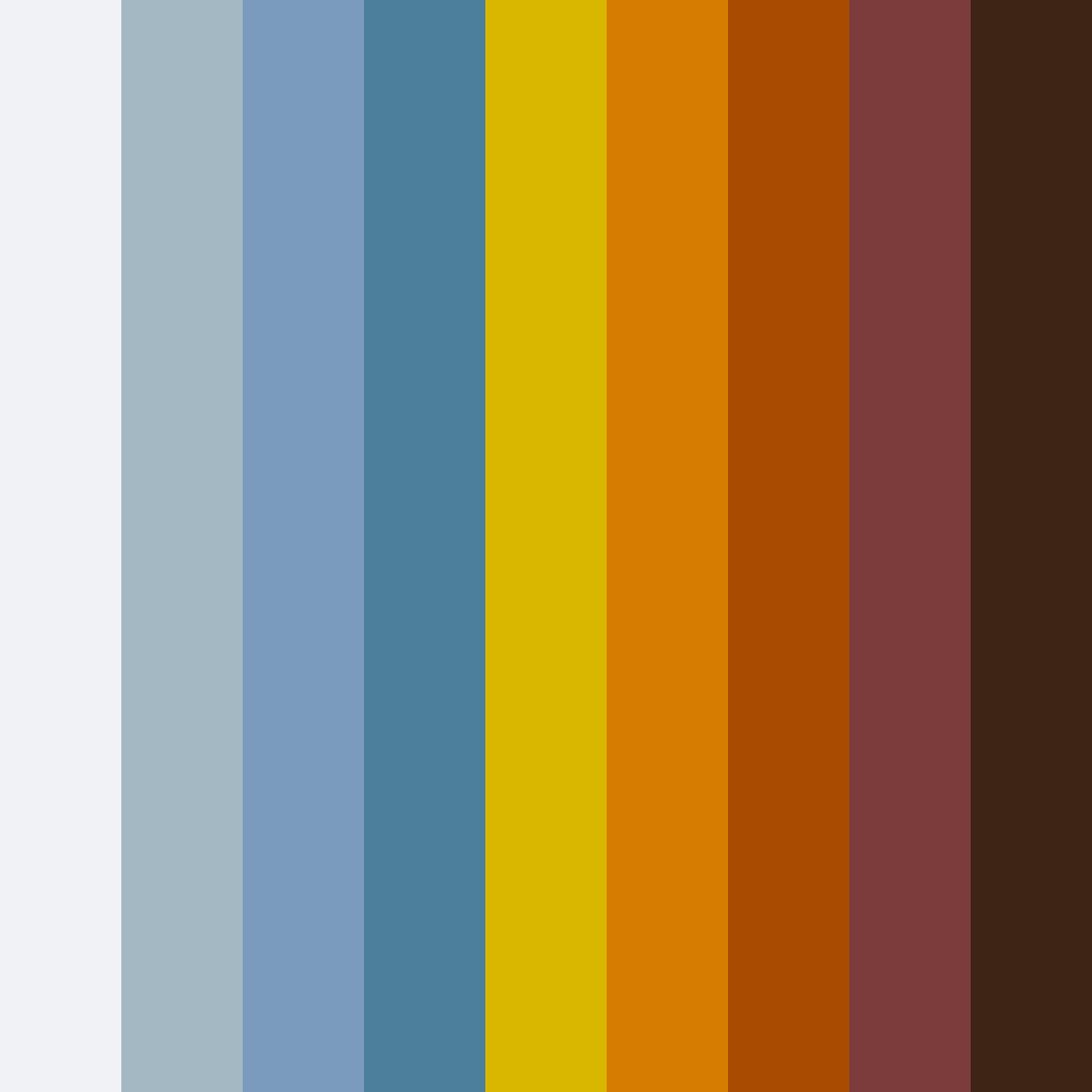 Download rustic serenity color palette PNG image (square)