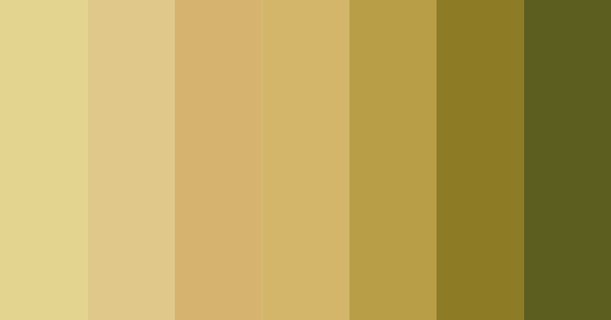 Download golden sands color palette PNG image (landscape)