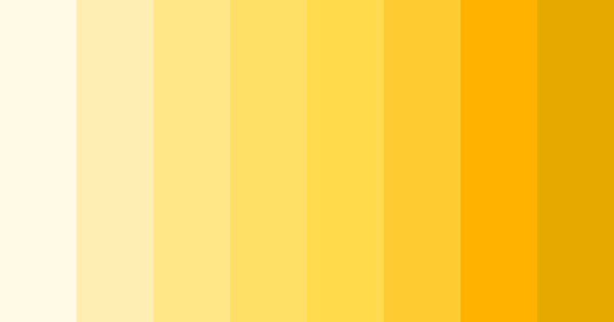 Download sunny citrus delight color palette PNG image (landscape)