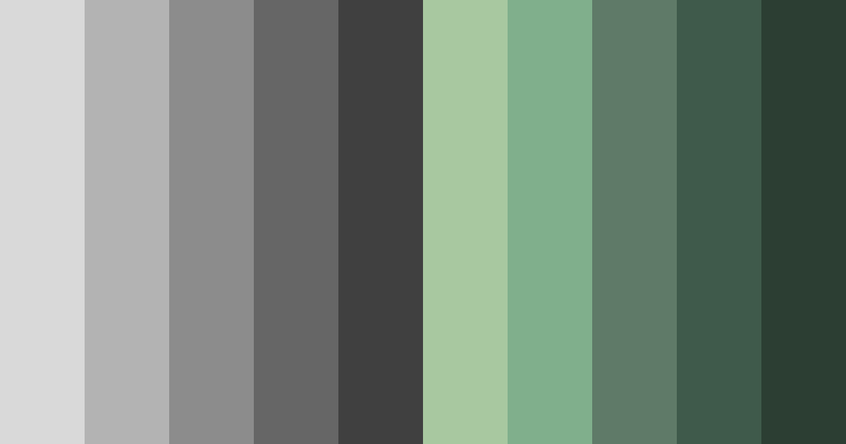 Download feline forest hues color palette PNG image (landscape)