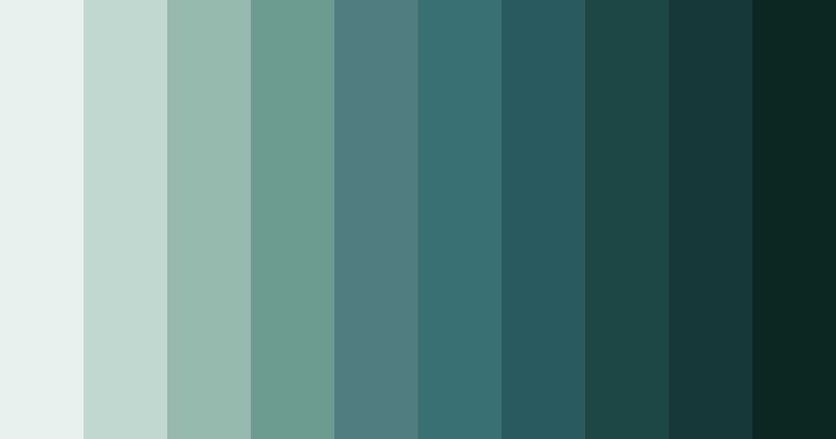 Download shades of verde grisáceo color palette PNG image (landscape)