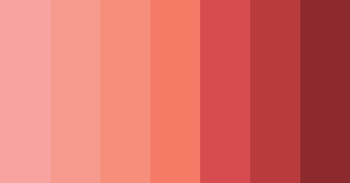 Download crimson sunrise color palette PNG image (landscape)