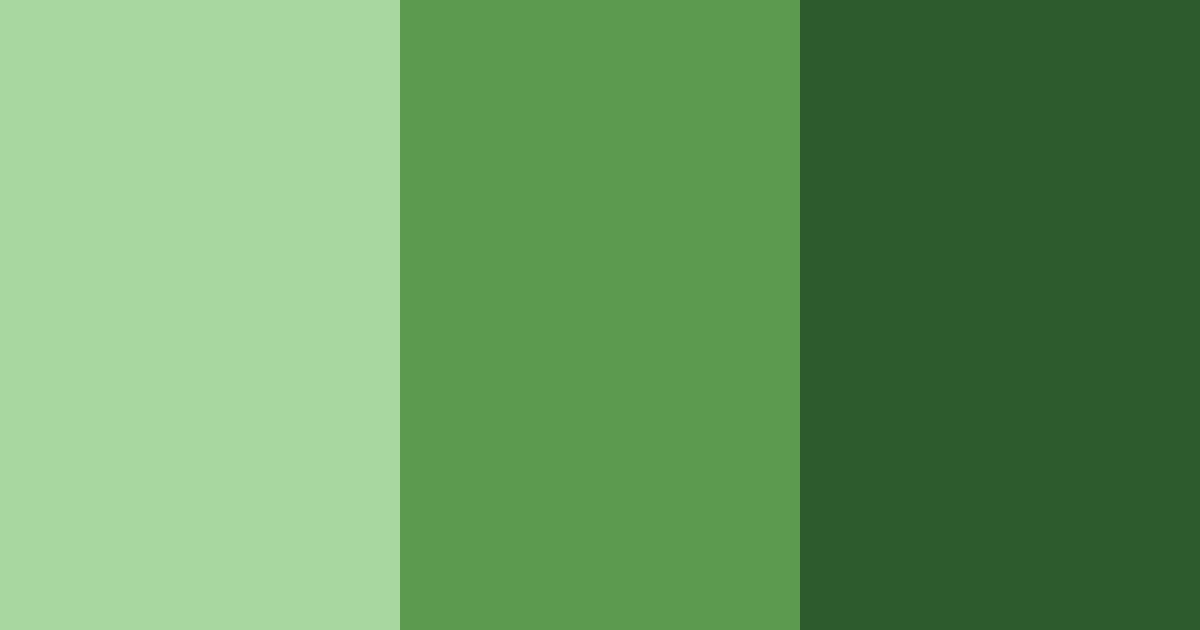 Download emerald embrace color palette PNG image (landscape)