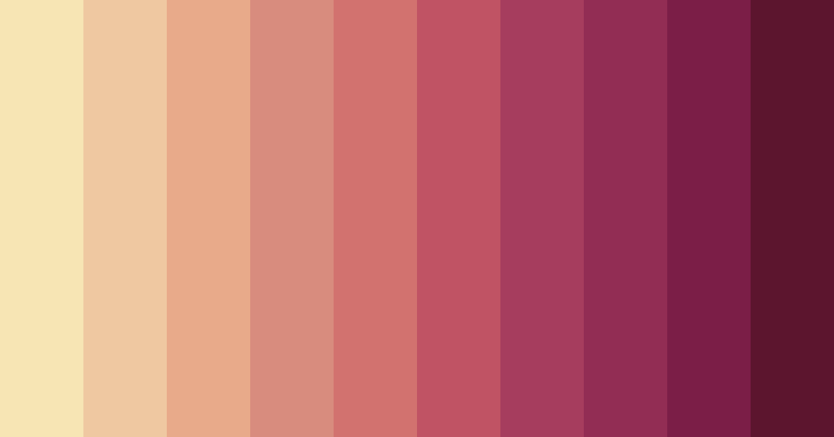 Download shades of sand color palette PNG image (landscape)