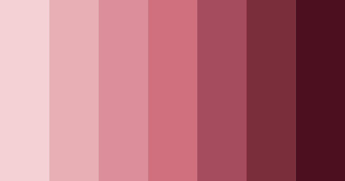 Download burgundy elegance color palette PNG image (landscape)