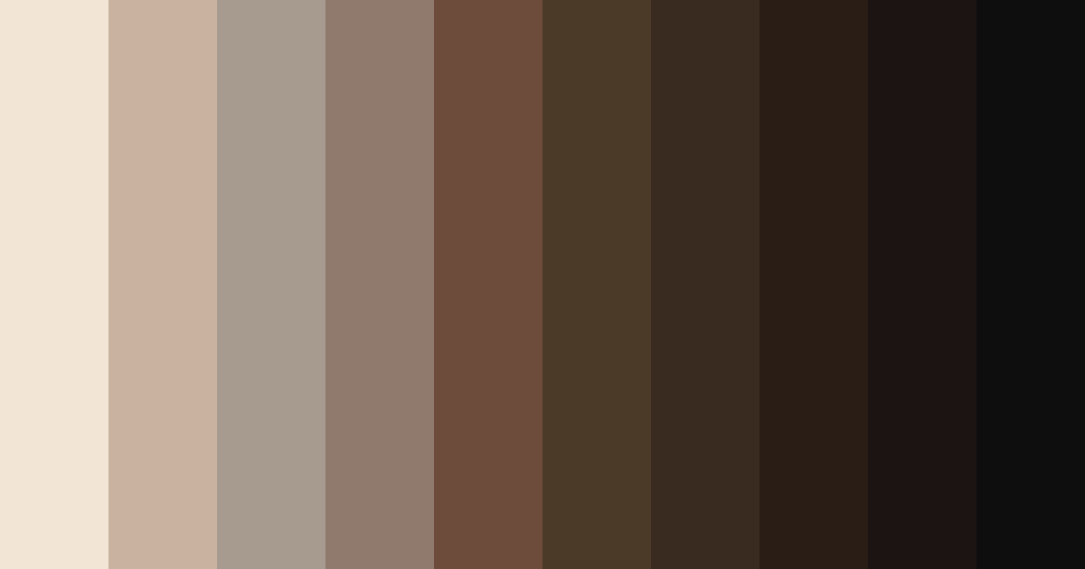 Download dark brown desert color palette PNG image (landscape)