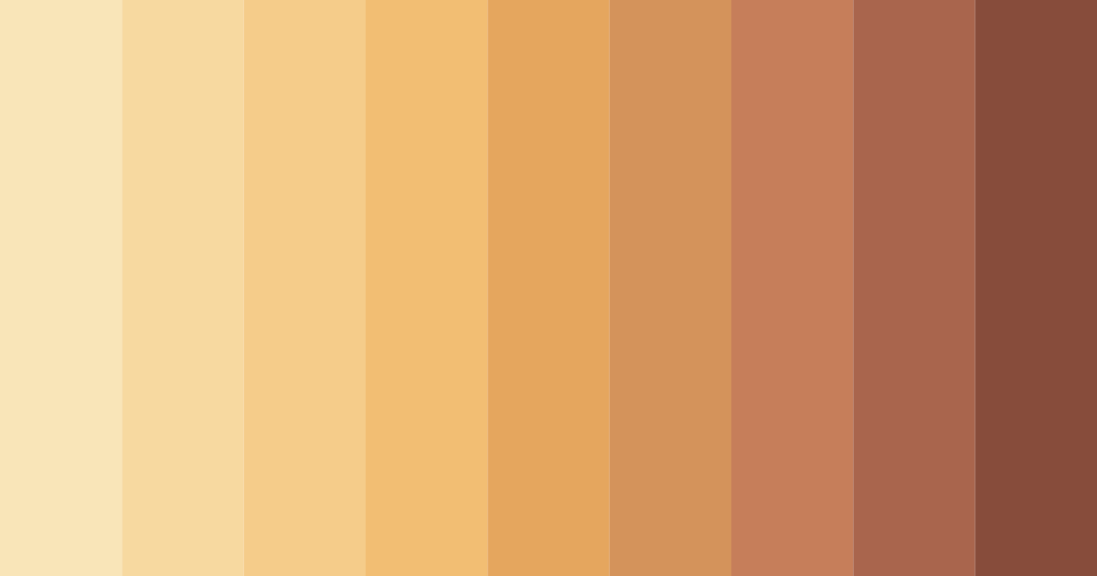 Download golden harvest sunset color palette PNG image (landscape)