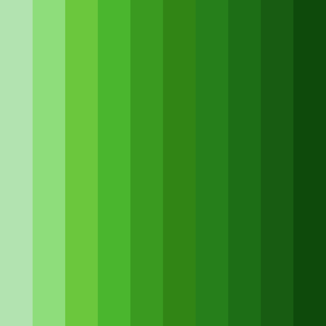 Download verdant haven color palette PNG image (square)