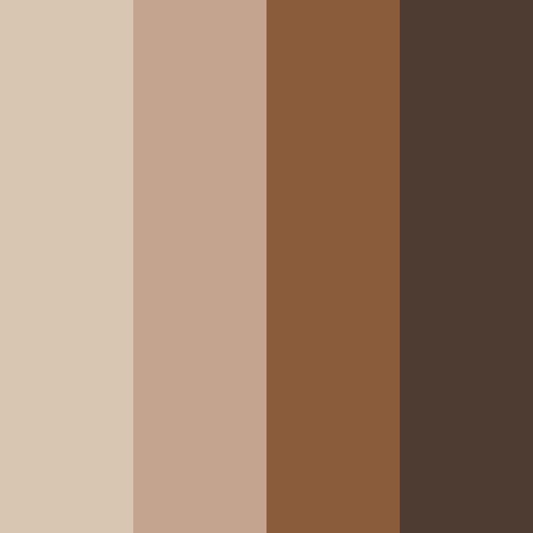 Download rustic embrace color palette PNG image (square)