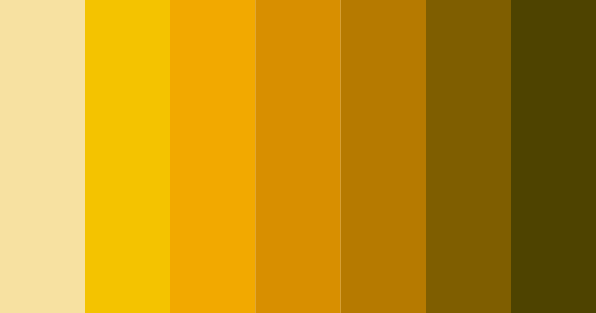 Download yellow earth color palette PNG image (landscape)