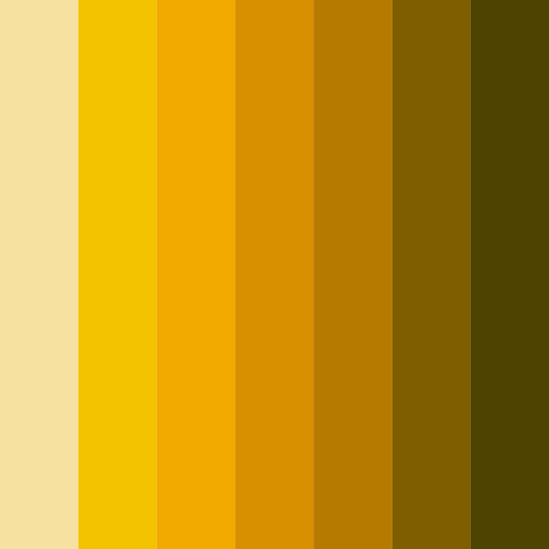 Download yellow earth color palette PNG image (square)