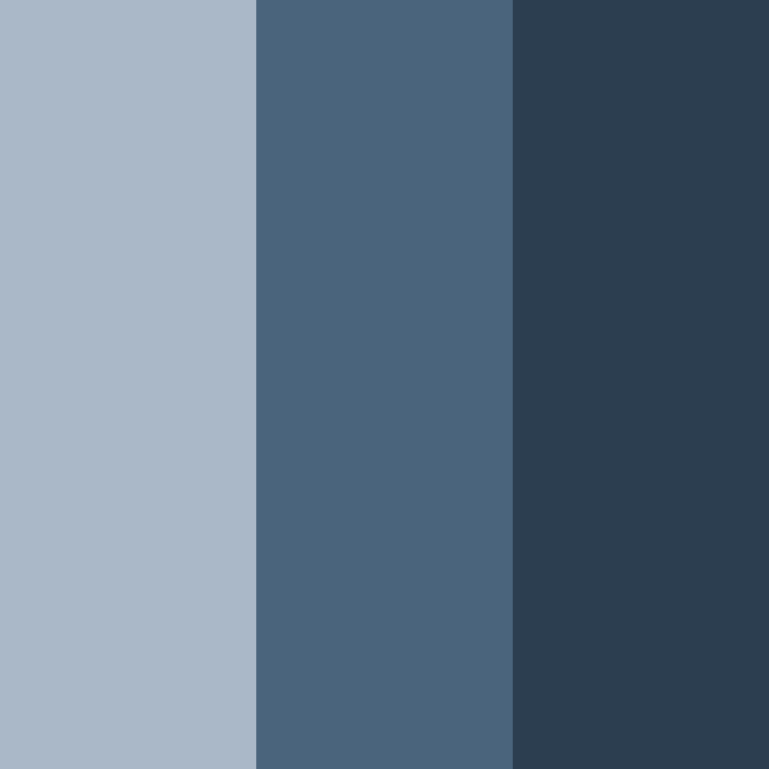 Download blue shadows color palette PNG image (square)