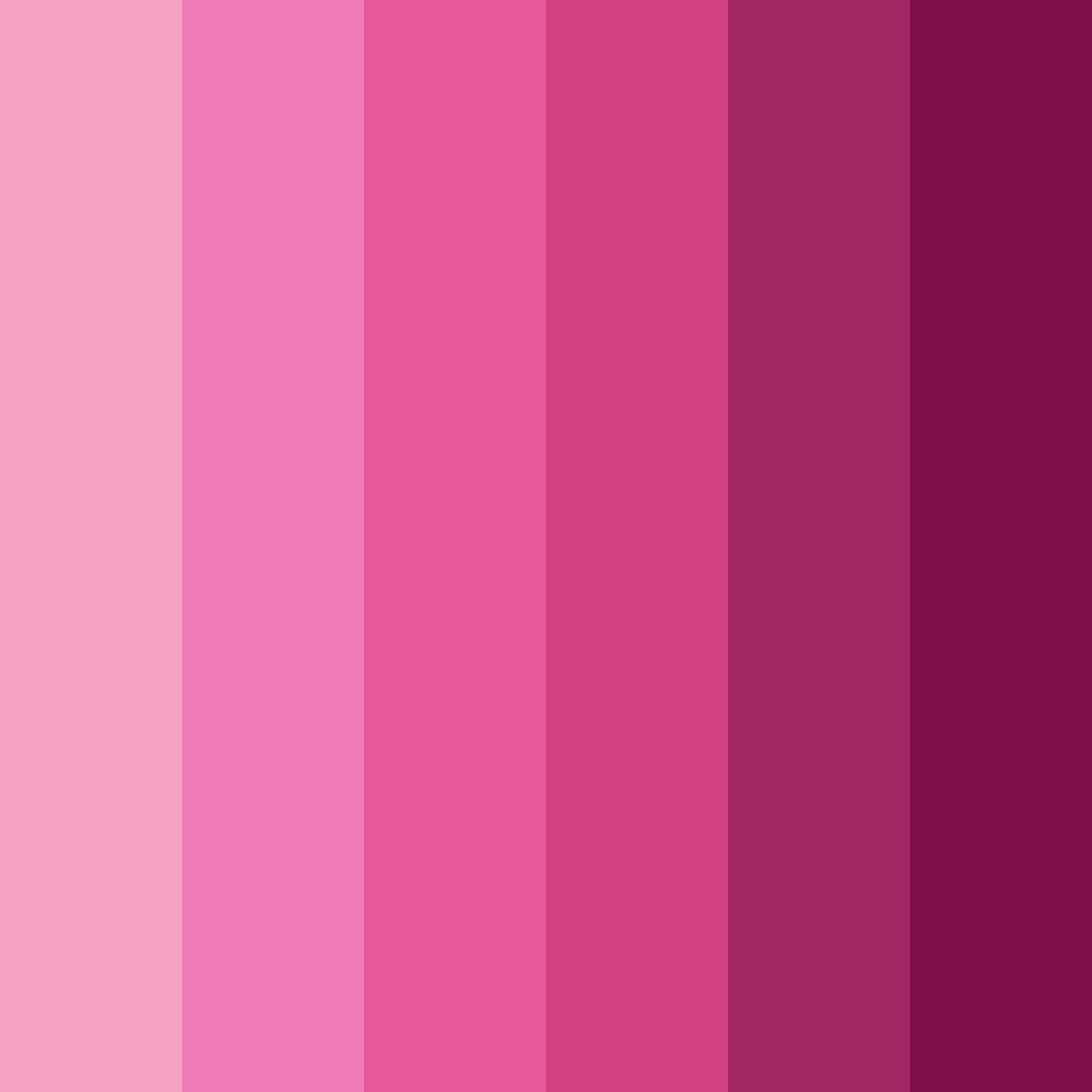 Download fuchsia fantasy color palette PNG image (square)