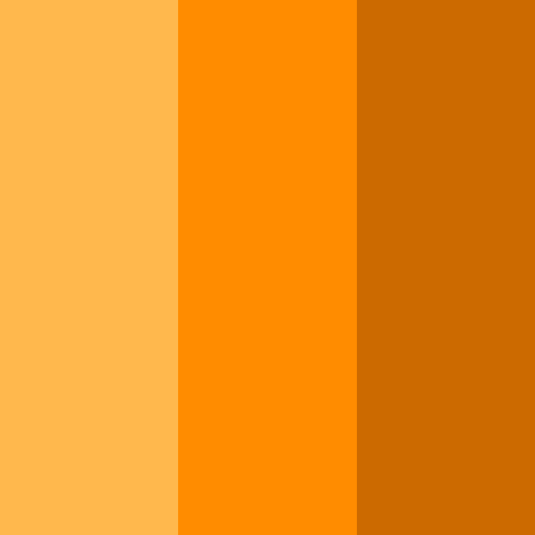 Download citrus sunset color palette PNG image (square)