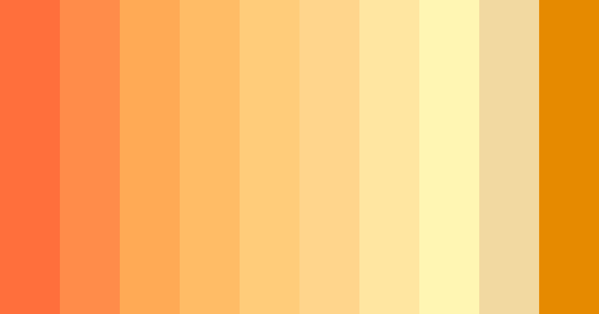 Download sunset harvest color palette PNG image (landscape)