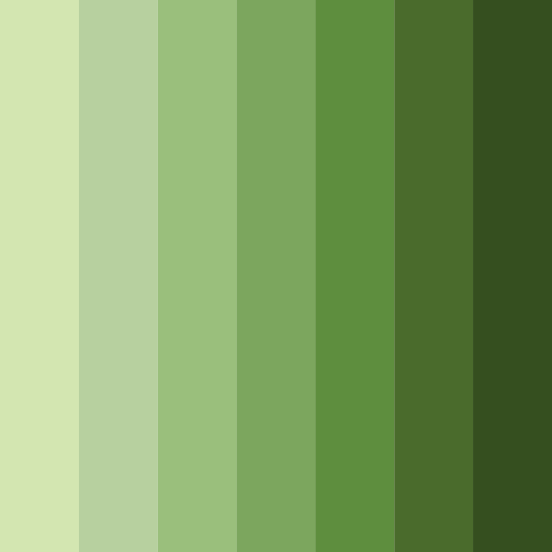 Download olive shades color palette PNG image (square)
