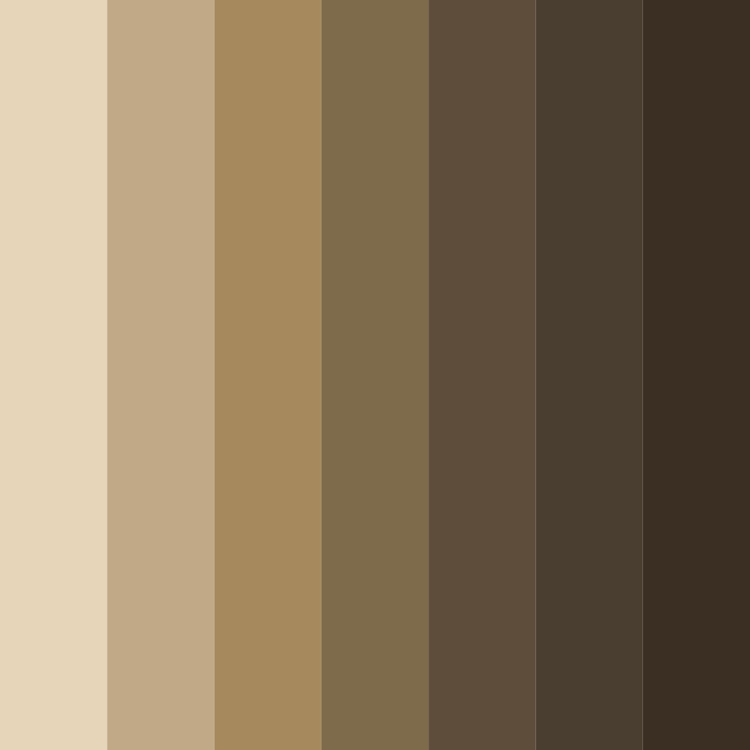 Download whiskers in the wilderness color palette PNG image (square)