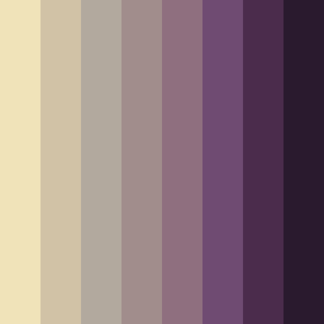 Download shades of beige color palette PNG image (square)